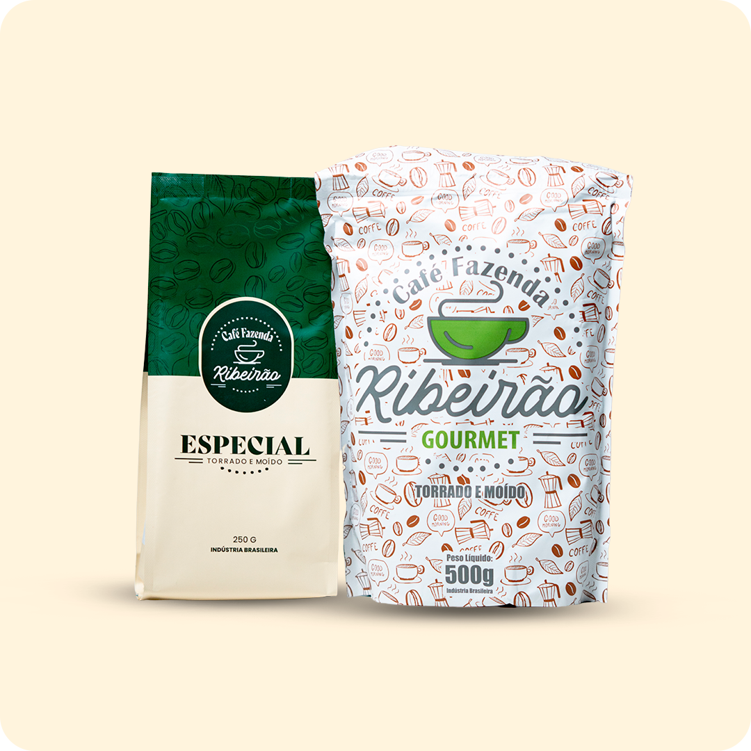 Combo 1 - Gourmet 500G + Especial Torrado e Moído