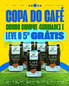 Copa do Café - Compre 4 e Leve 5 - Café Tradicional 500g
