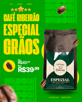 Café Ribeirão Especial em Grãos 250G